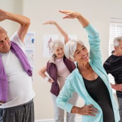 Low-impact exercises for seniors in summer
