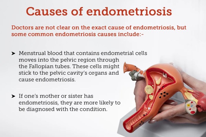 Endometriosis symptoms if know