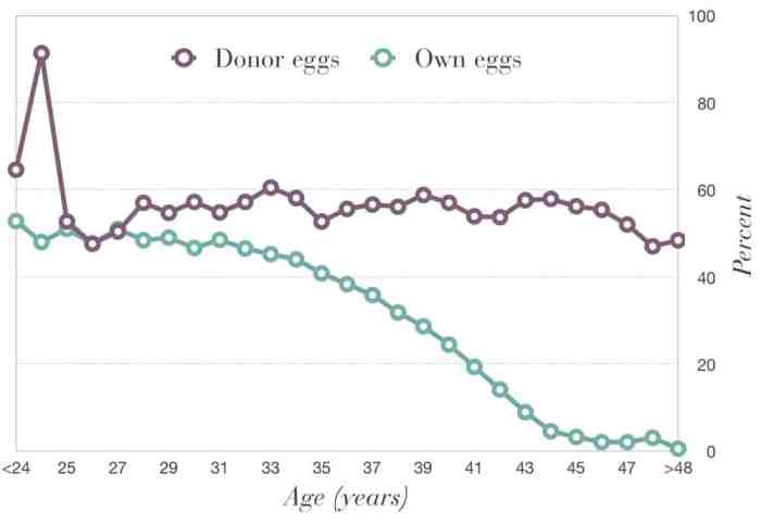 Egg donation after