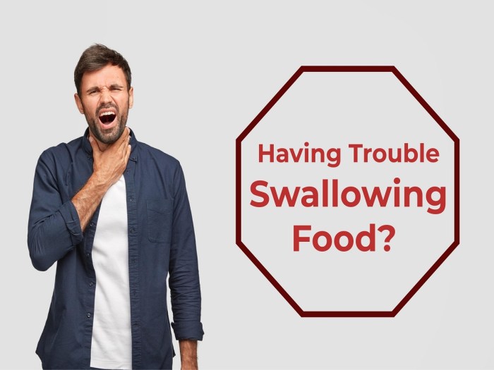 What to do if you have trouble swallowing rice -dysphagia