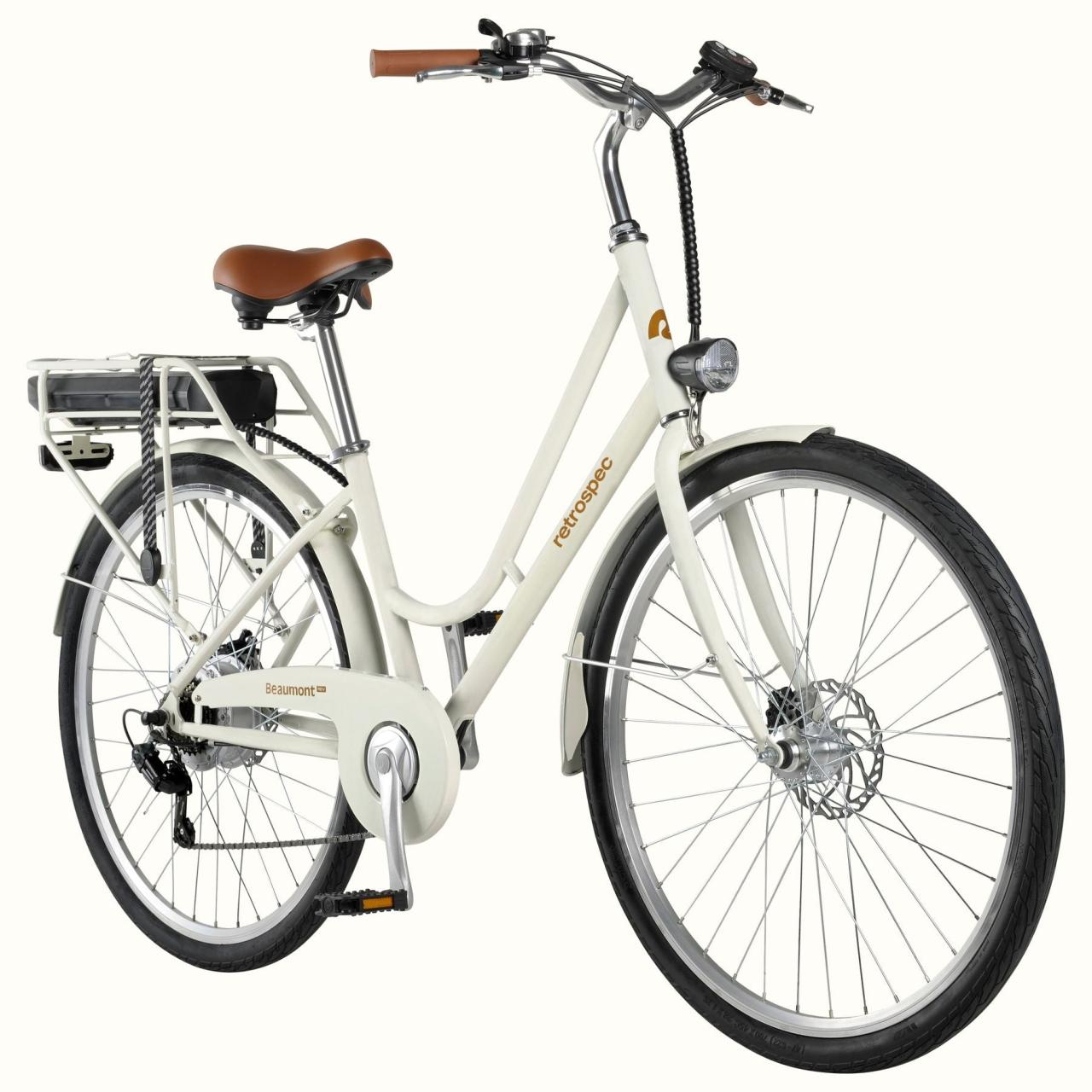 Beaumont rev electric city bike - step through