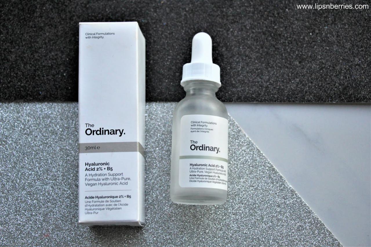 Ordinary hyaluronic acid serum