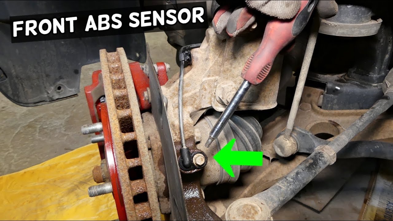 Abs sensor location